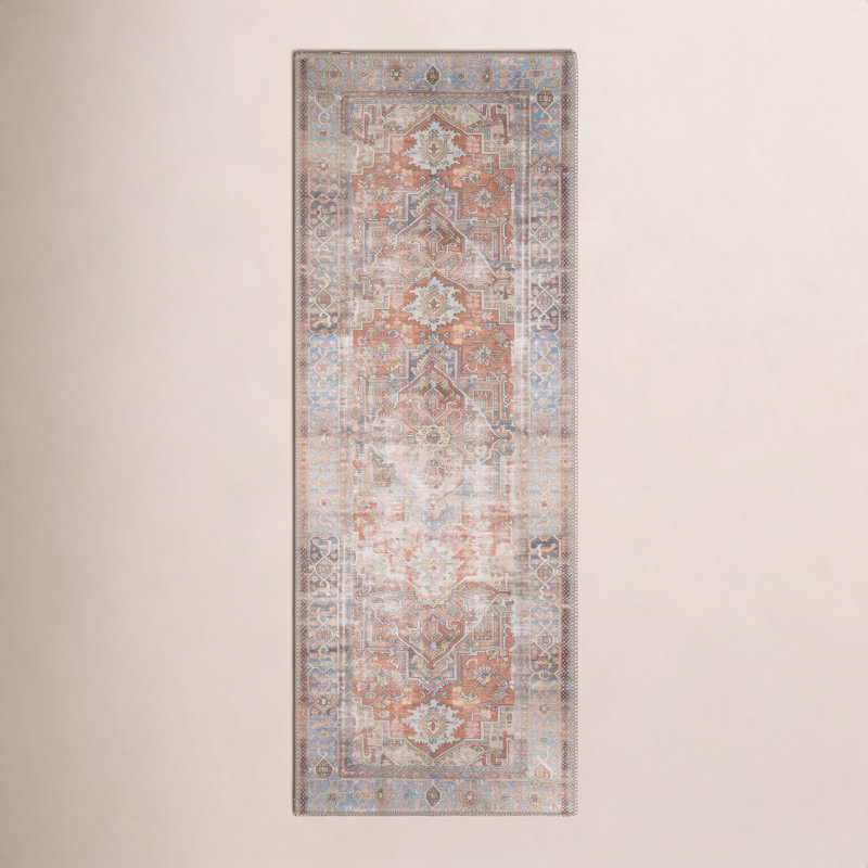 Joss & Main Skye Terracotta Oriental Rug & Reviews | Joss & Main